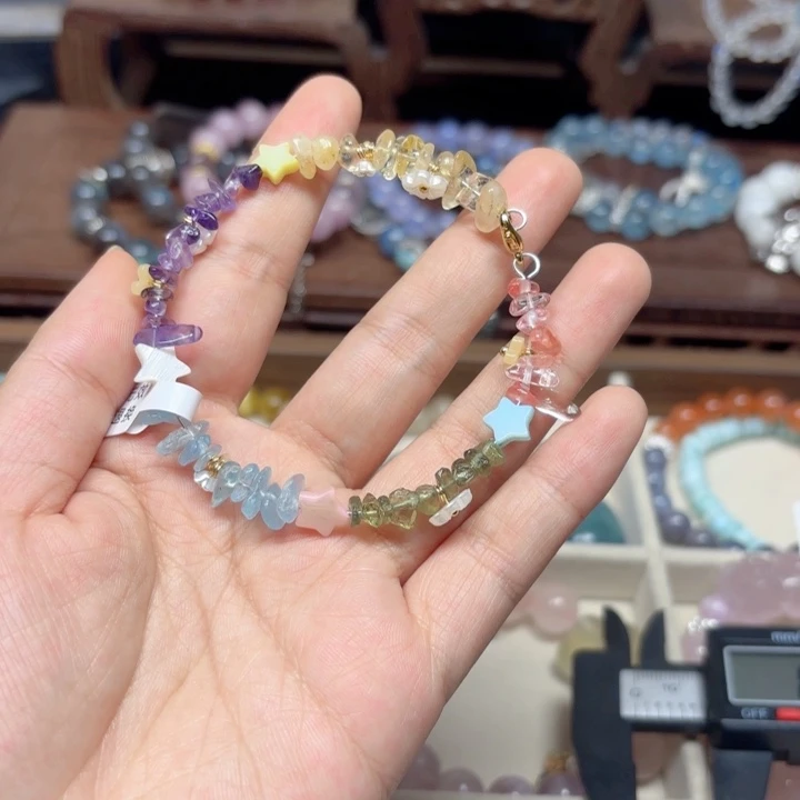 水晶手链未镶嵌金薇薇