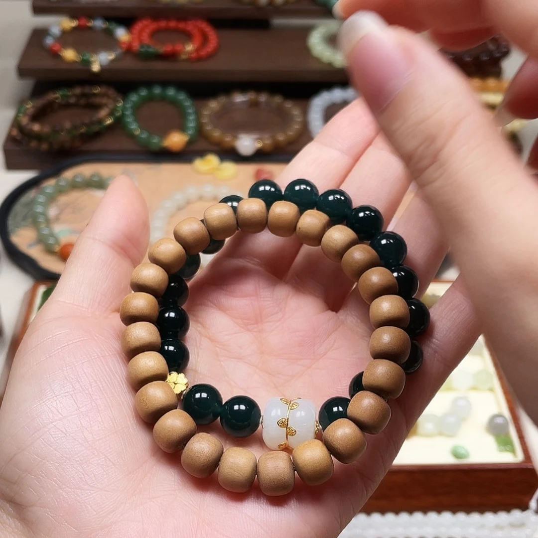 檀香木手串/手链檀香木卡1.0单圈手串