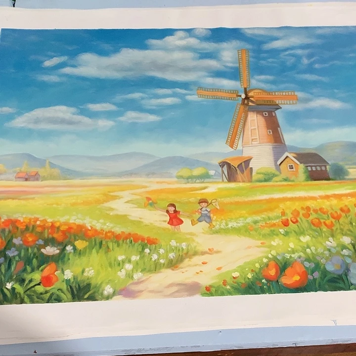 油画60*80手绘油画