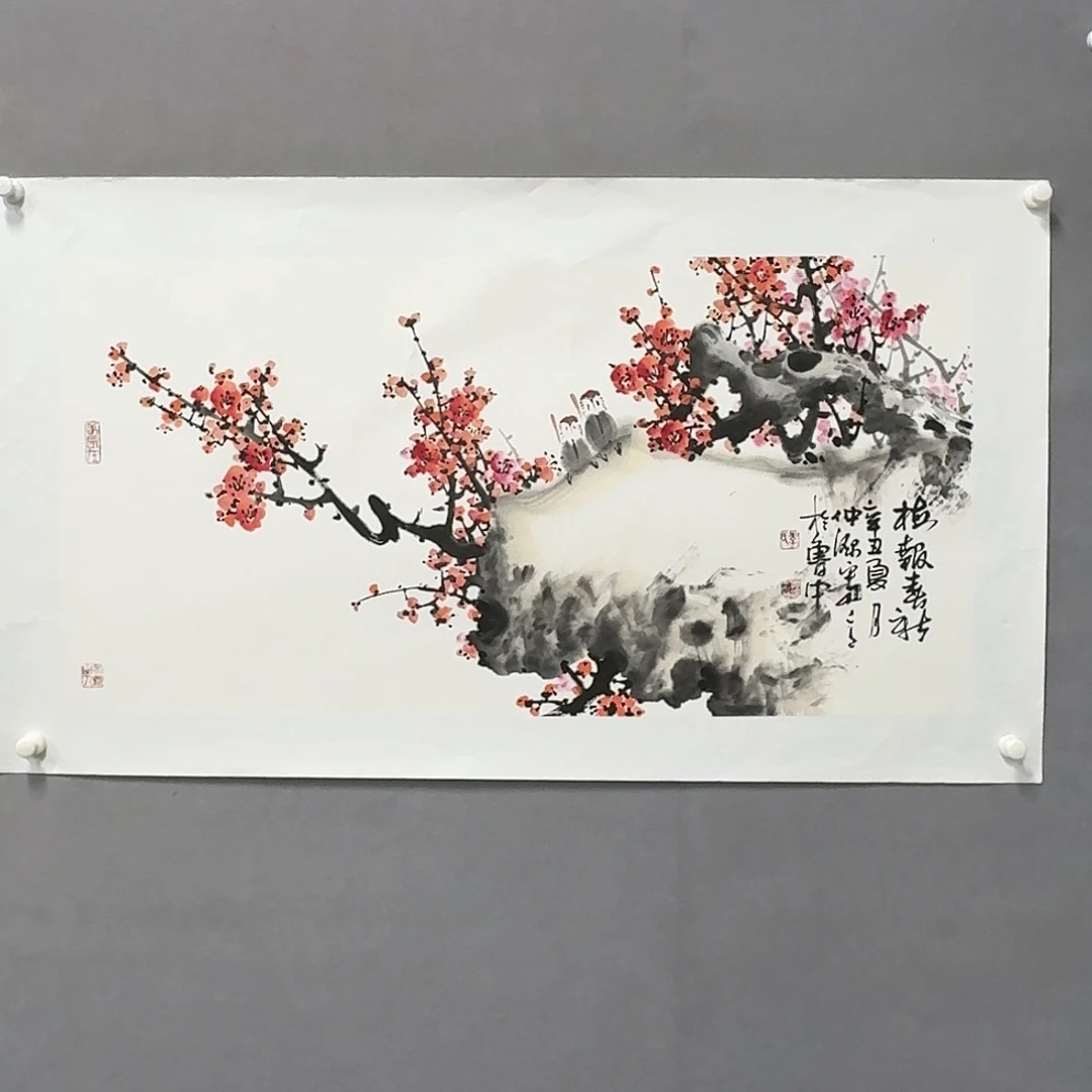 国画亲笔手绘放心去藏