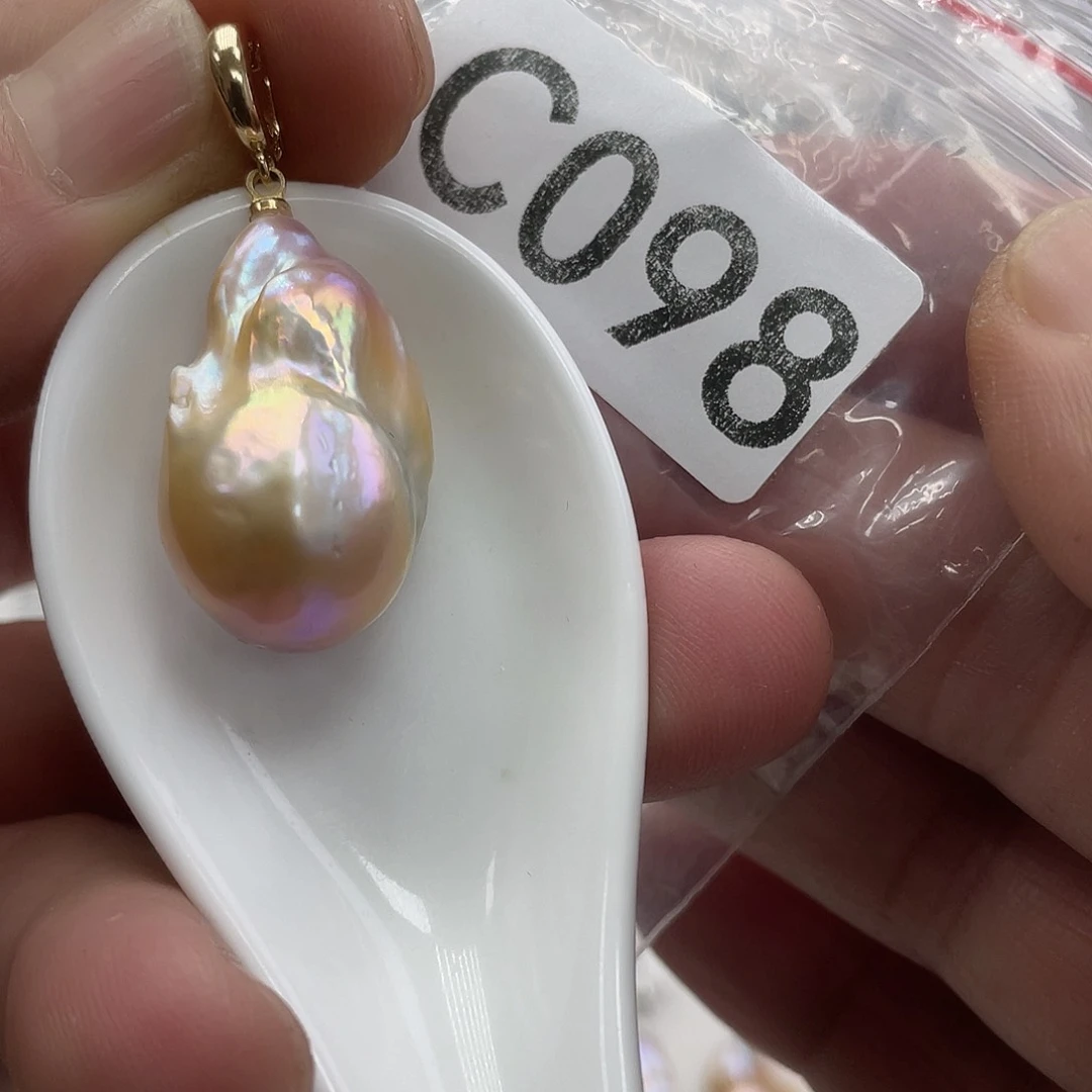 淡水珍珠颈饰未镶嵌～*～