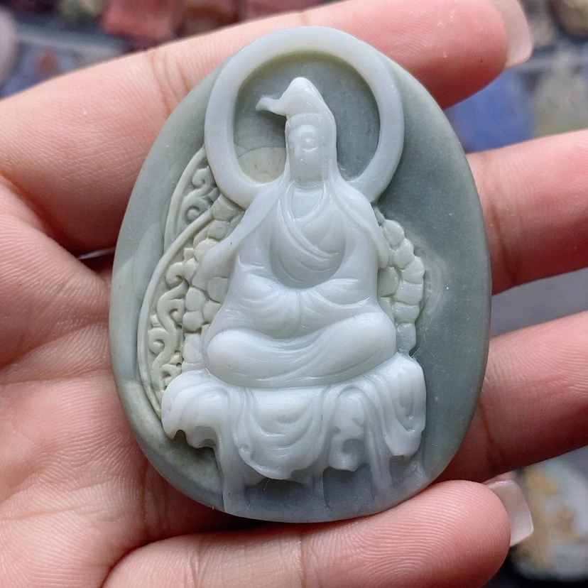 【闪购商品】未镶嵌吊坠定制石英质玉