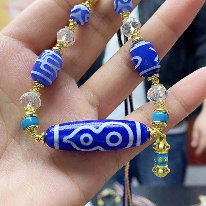 玛瑙/玉髓合金颈饰