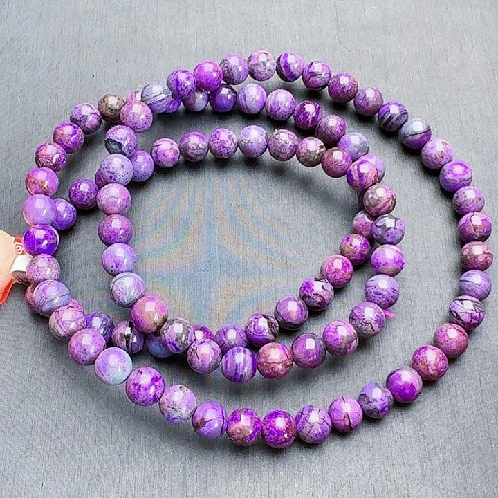 苏纪石（舒俱来）颈饰未镶嵌项链