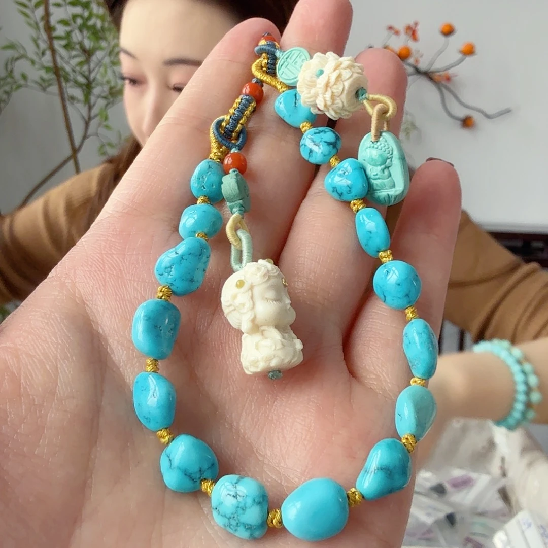 绿松石未镶嵌珠宝奇石