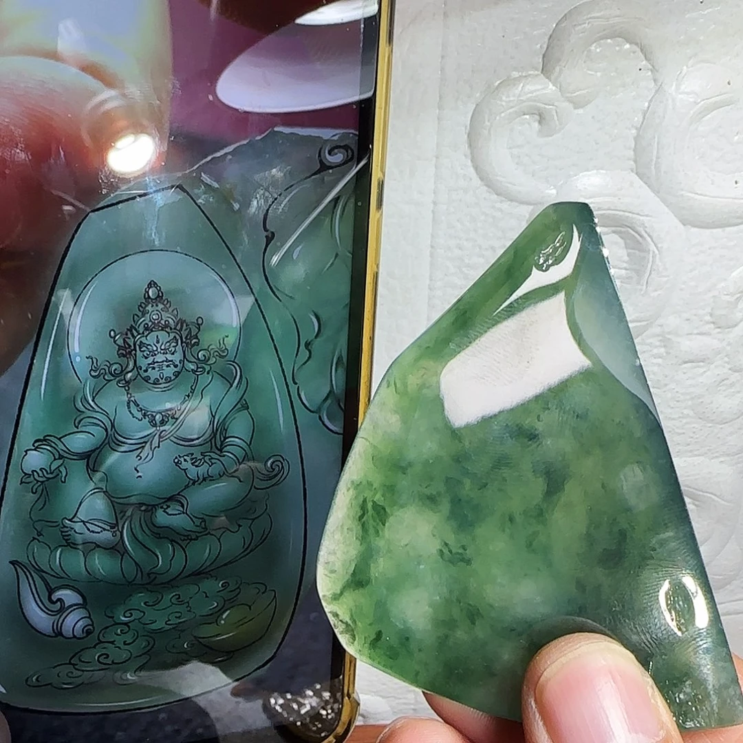 定制翡翠未镶嵌翡翠