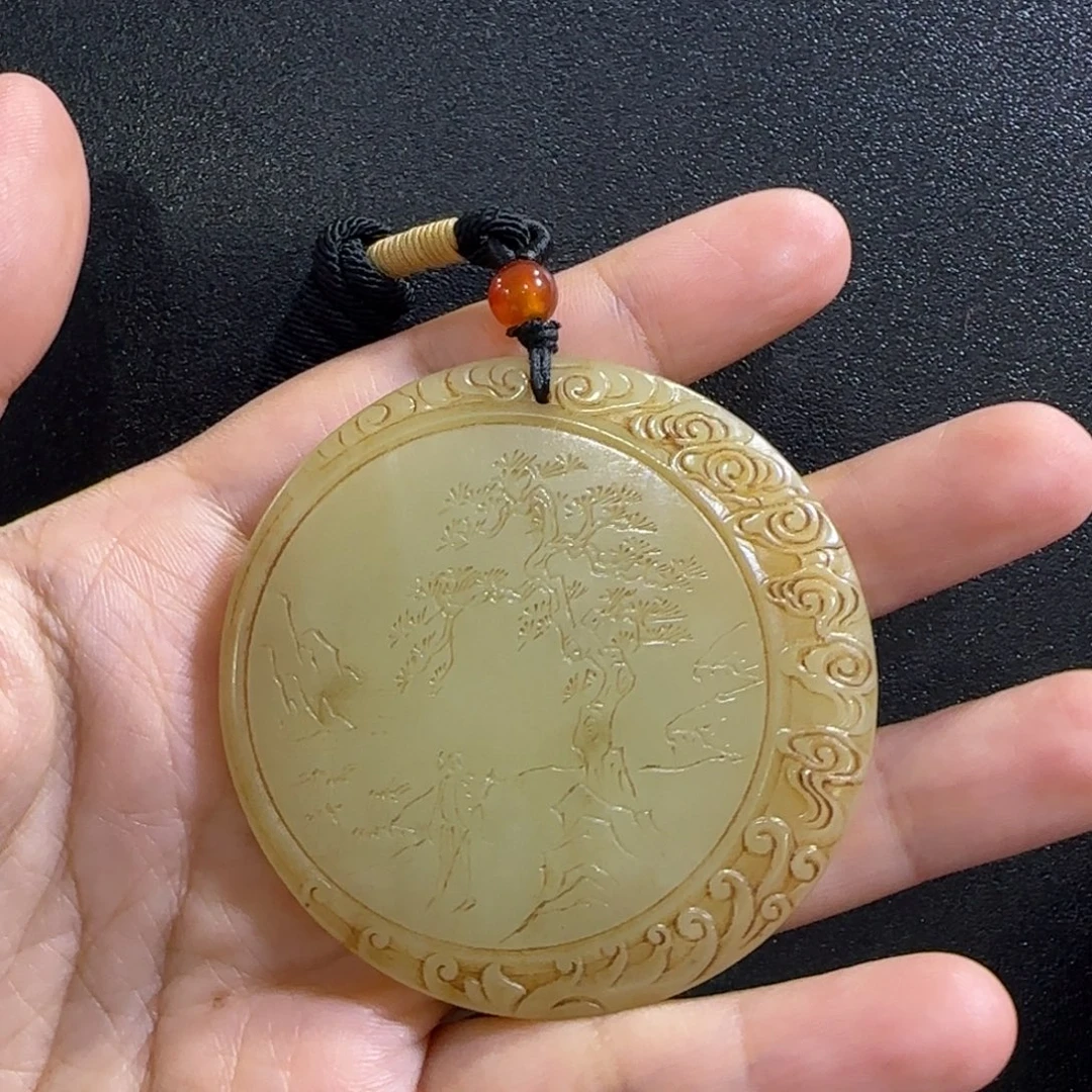 未镶嵌和田玉挂件
