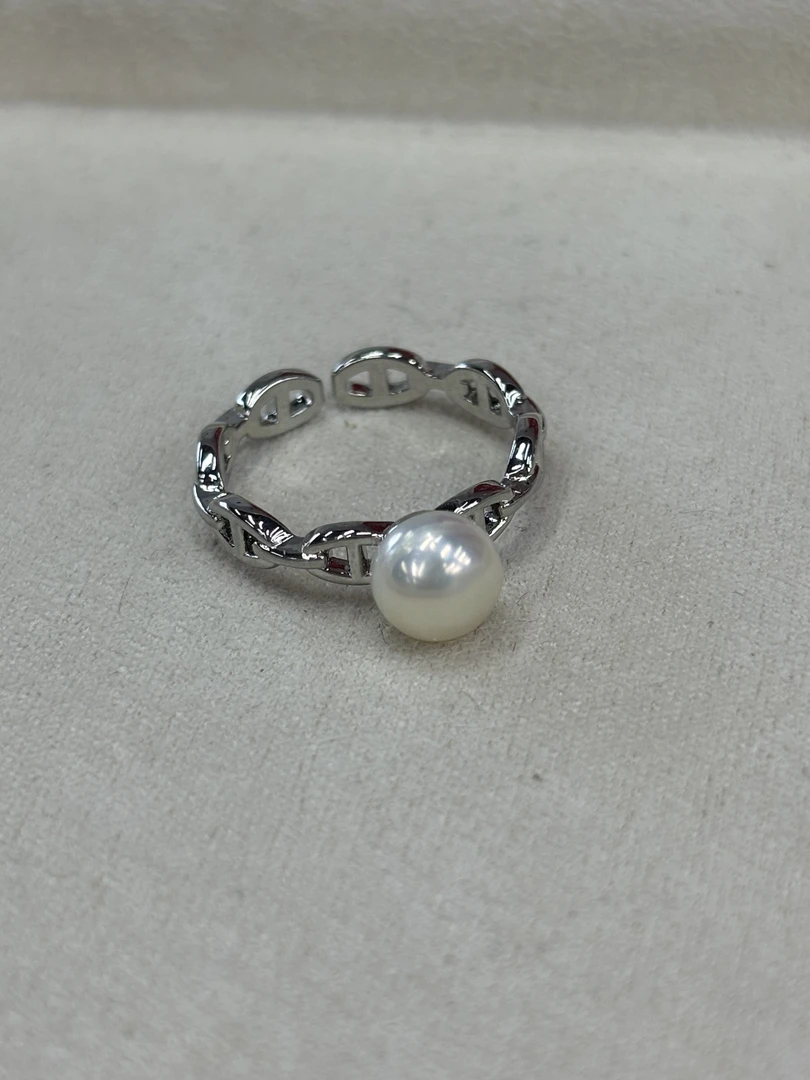 727.天然珍珠戒指