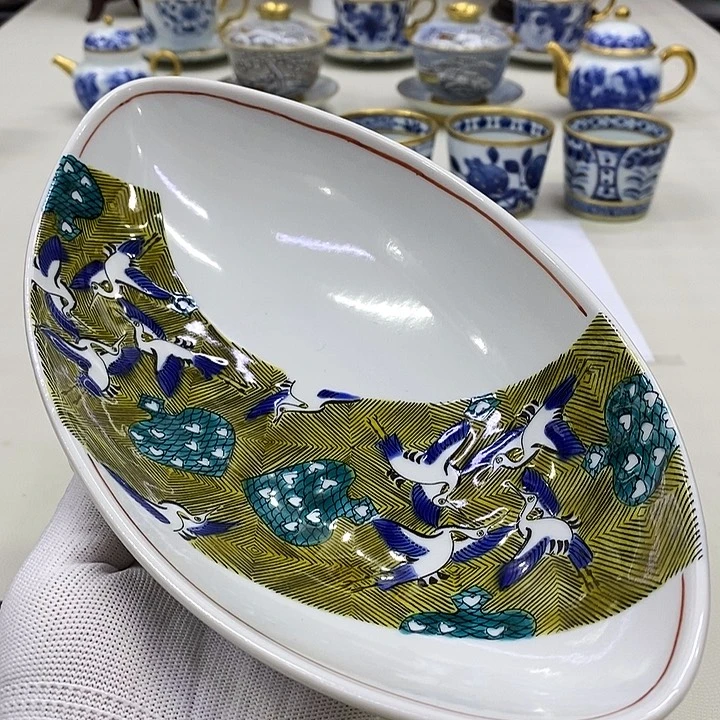 摆件口径25进口瓷器