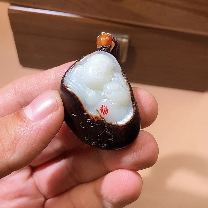 和田玉颈饰未镶嵌HX