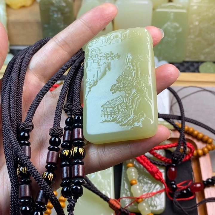 昆仑山料方解玉山水