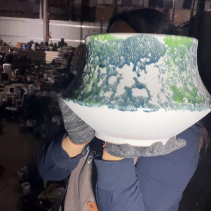 花盆紫砂口21高21正品正品