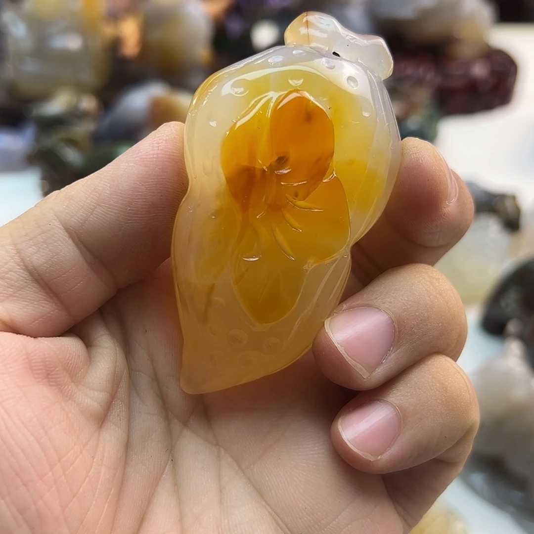 玛瑙/玉髓合金颈饰