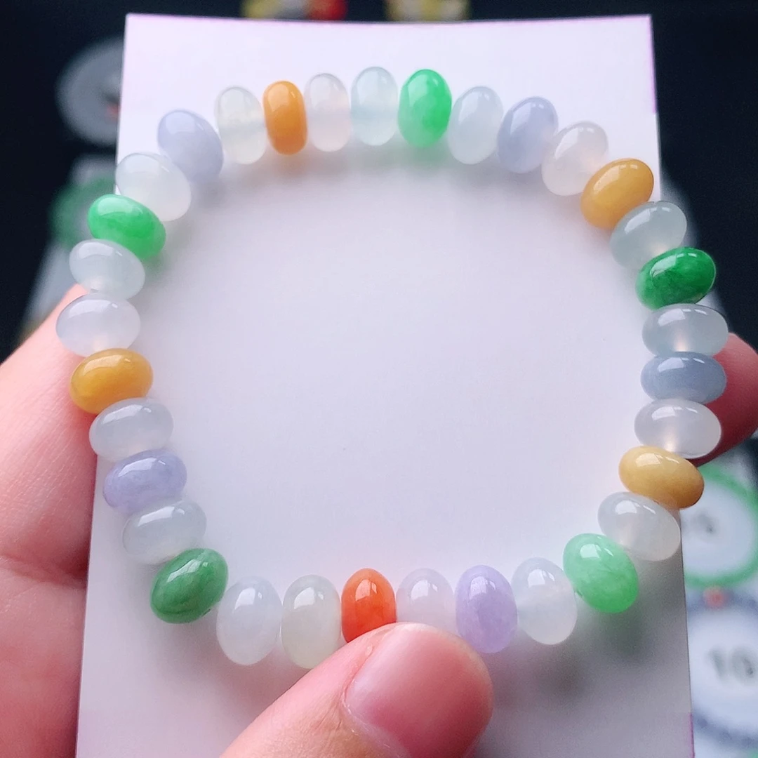 未镶嵌手串翡翠翡翠