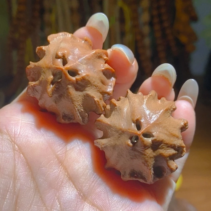 野生金刚杵橄榄核把件3340