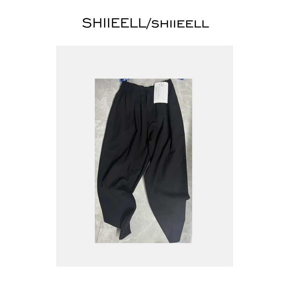 SHIIEELL松紧腰休闲百搭休闲裤ZY260