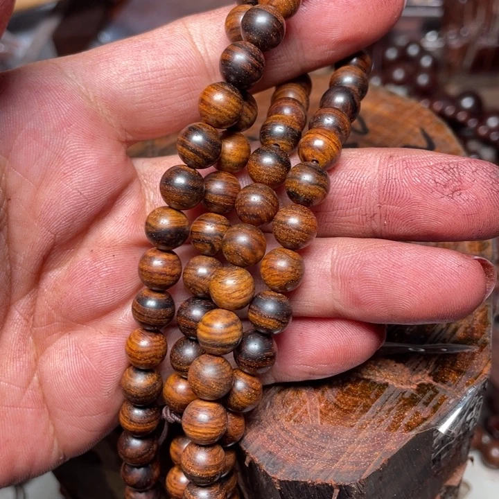 小叶紫檀手串/手链男****夜黄花梨0.8