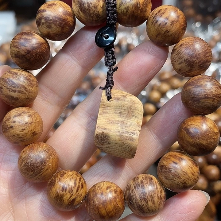 手串/手链染料紫檀（血檀）15雪花樱子蚂蚁腿