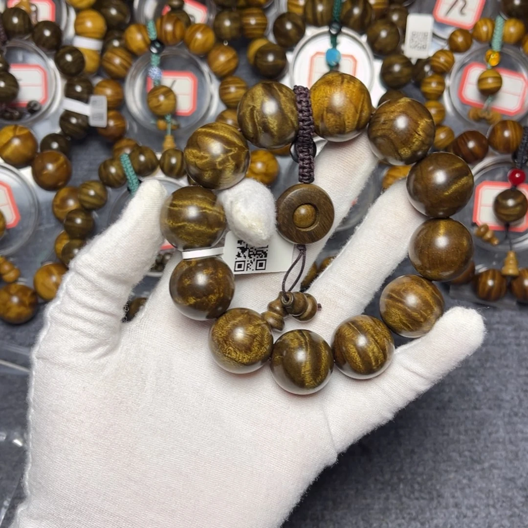 楠木（金丝楠）手串/手链黑金2.0龙胆288