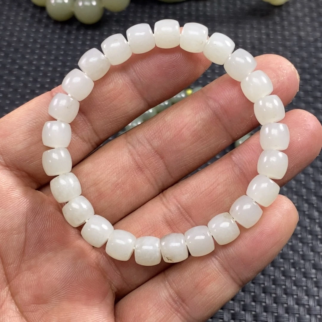 和田玉手链未镶嵌