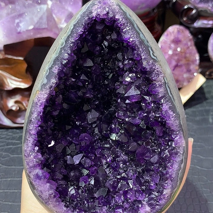 未镶嵌珠宝半成品紫晶