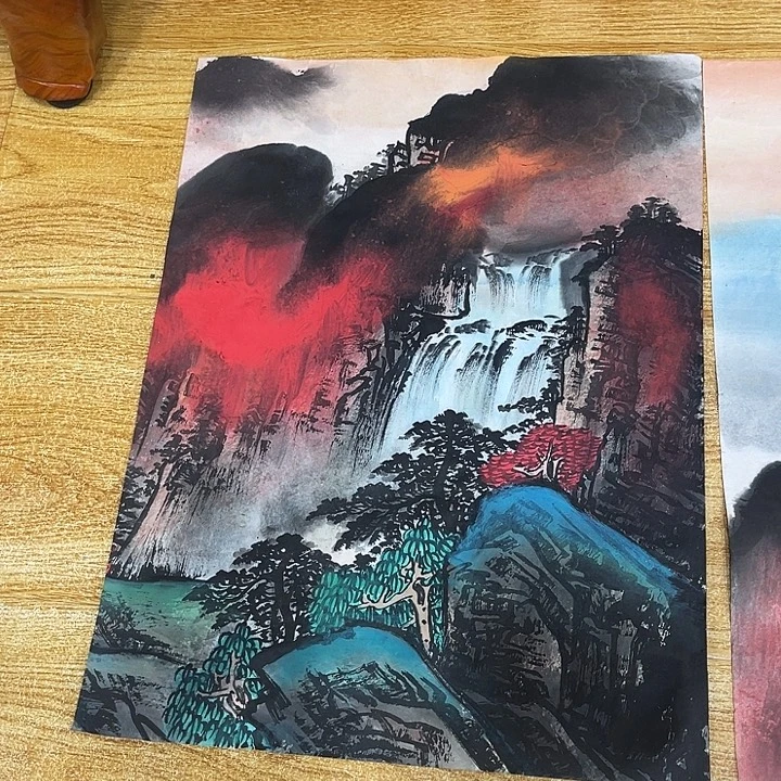 姜奇老师山水作品45×34