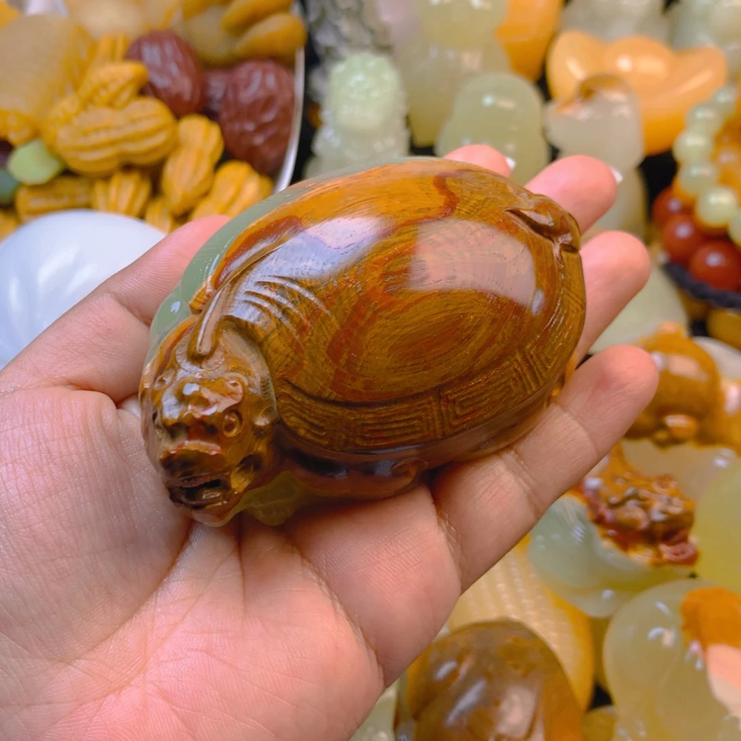 梦**天新疆五彩石龙龟