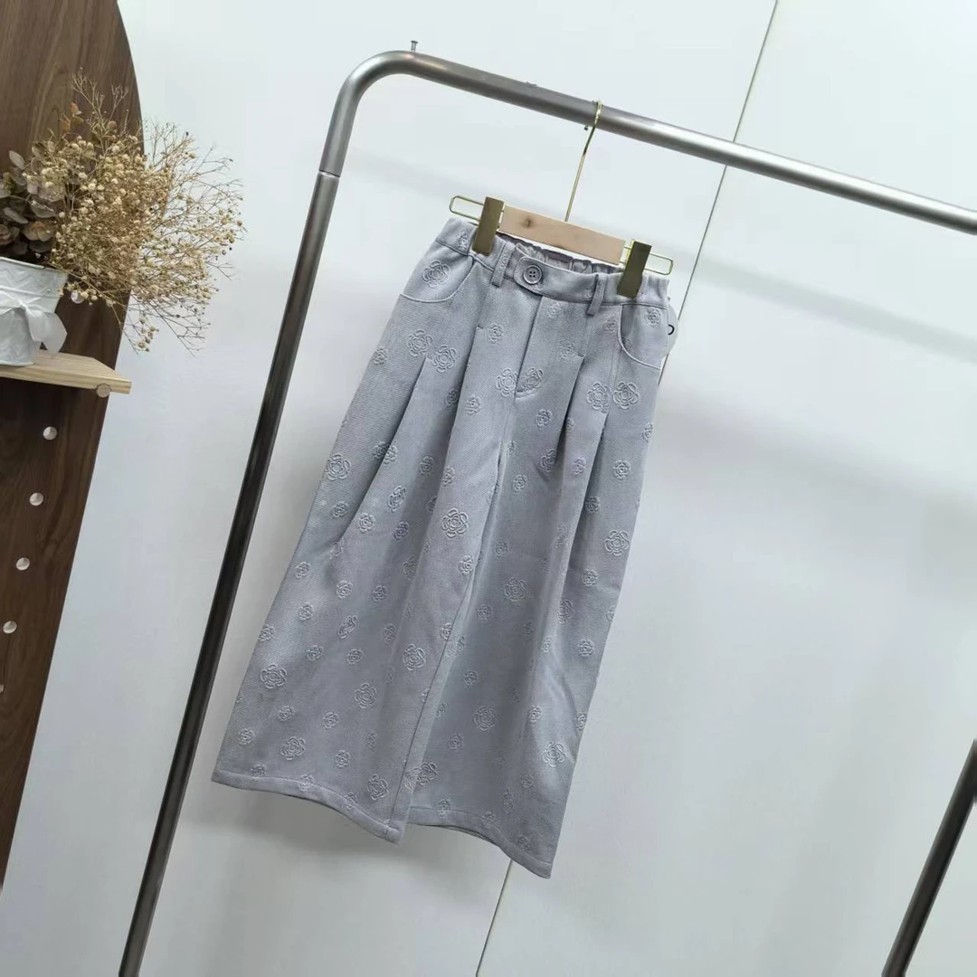 【9386】灰色休闲裤B6-4