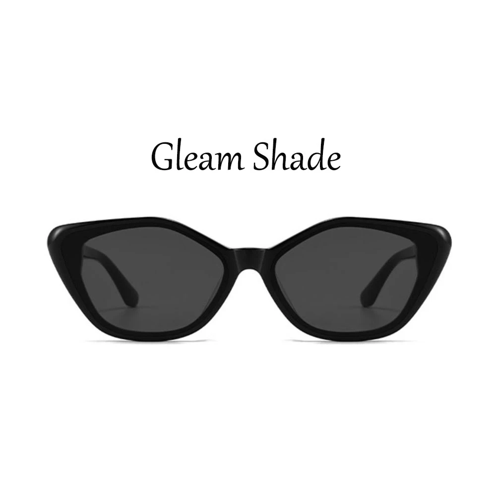 格影GleamShade星星镜蝴蝶猫眼板材墨镜女 高级感复古太阳眼镜054