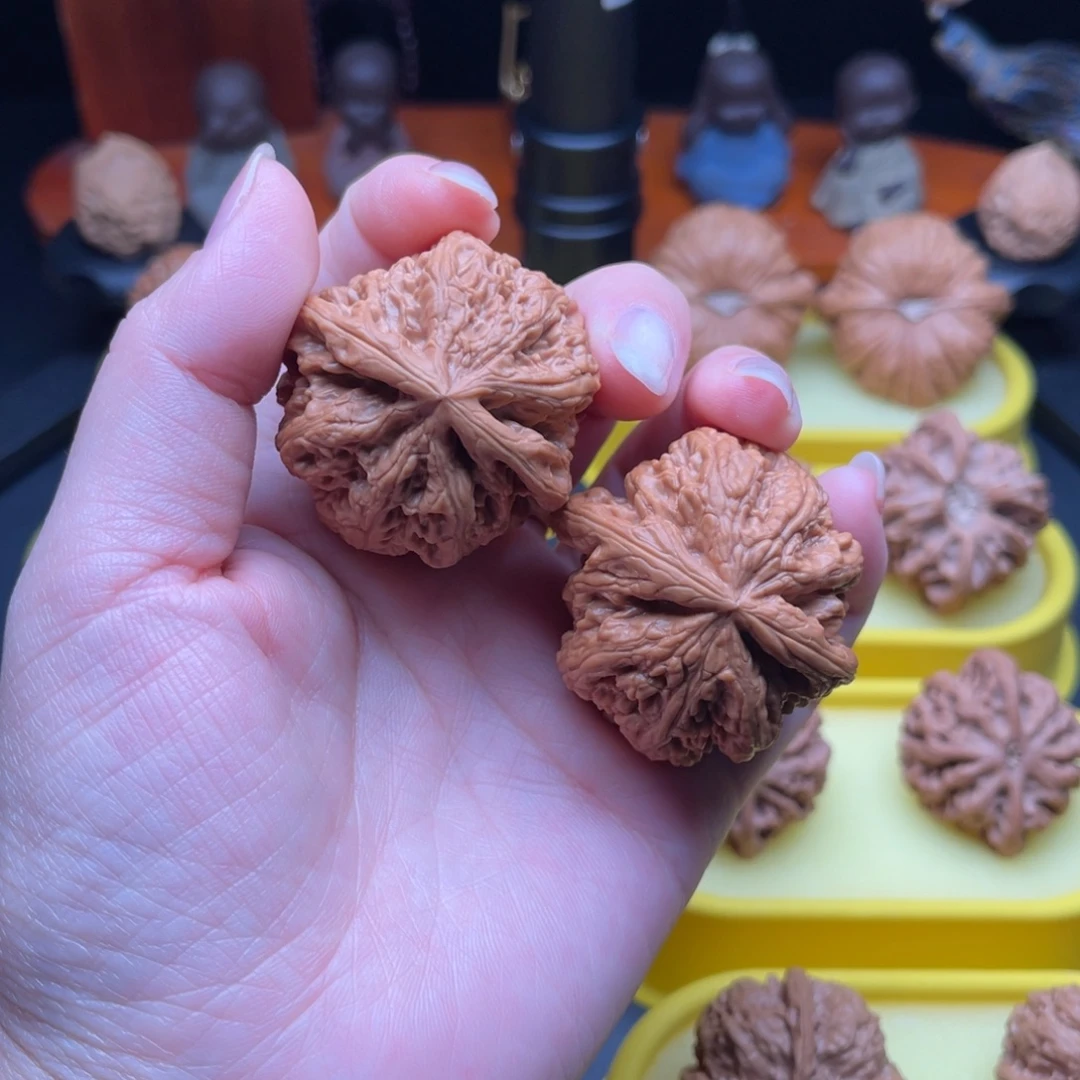 文玩核桃把件43粗筋