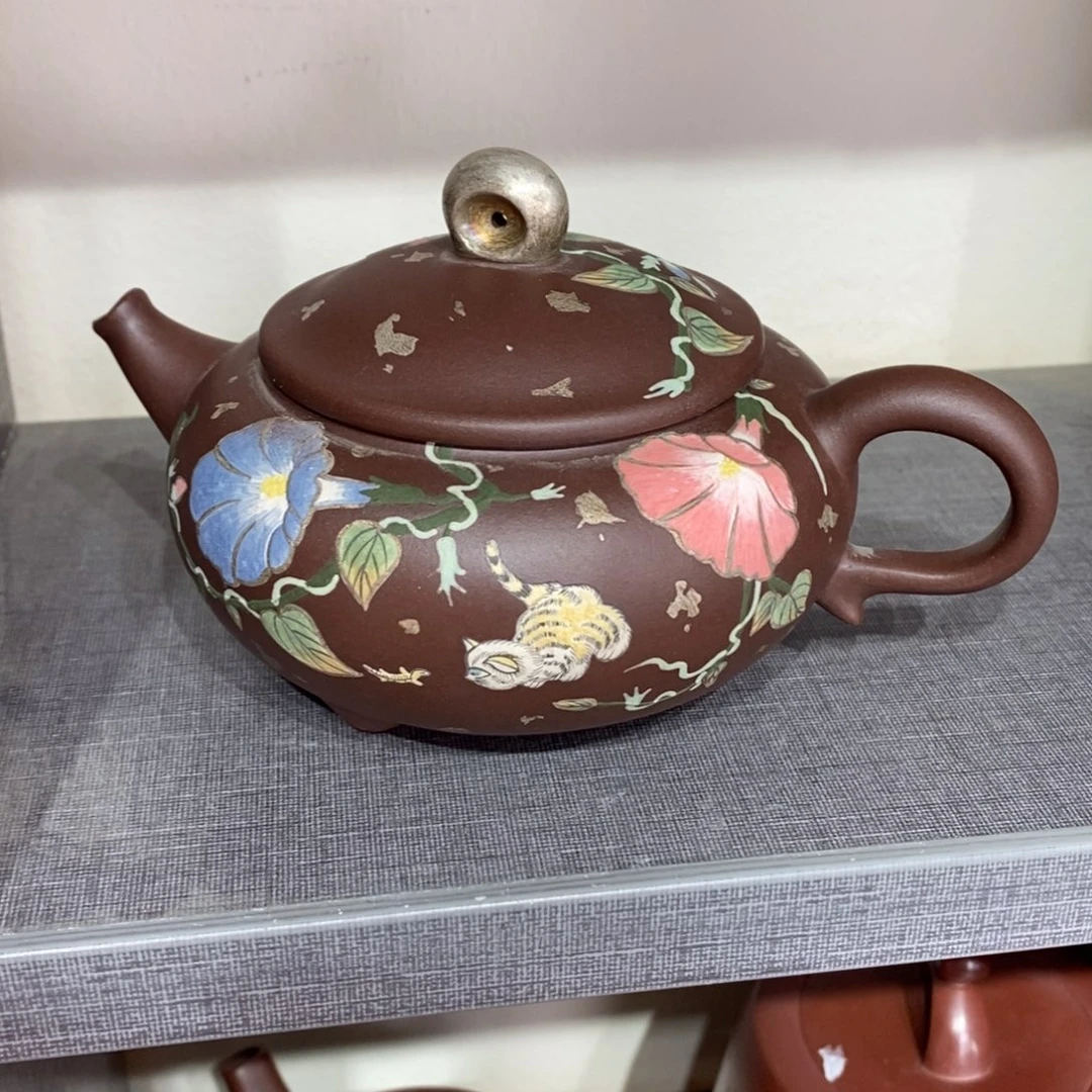 紫砂茶壶原矿手工162