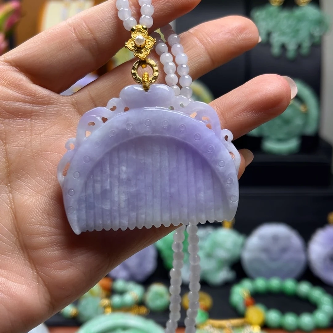 翡翠未镶嵌颈饰天然翡翠