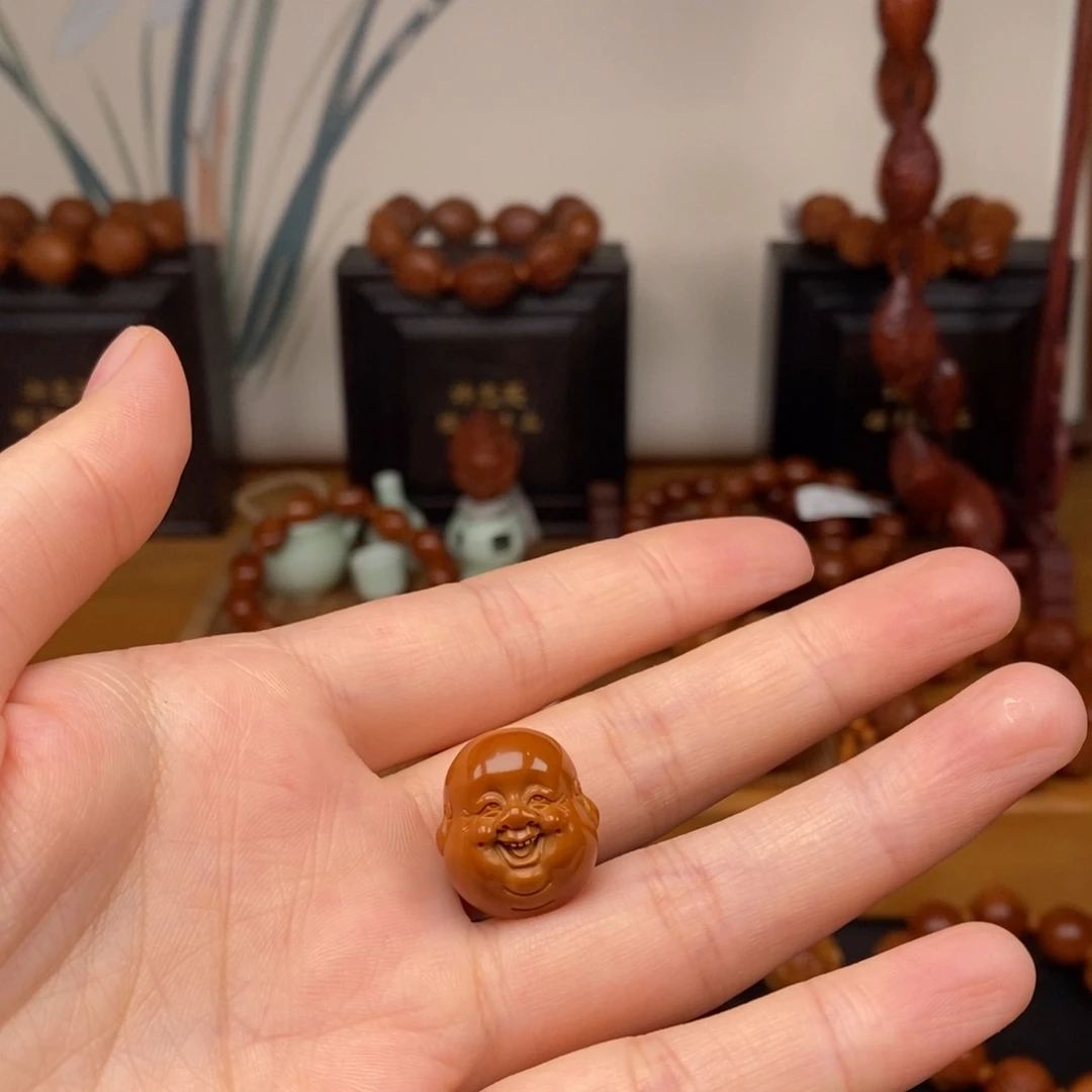 手串橄榄核小开心
