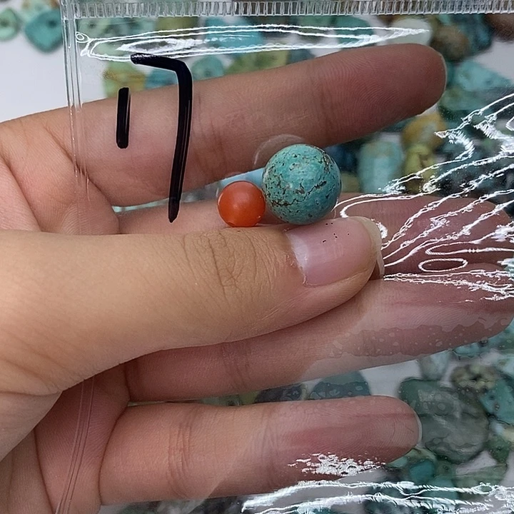 南红玛瑙圆珠未镶嵌
