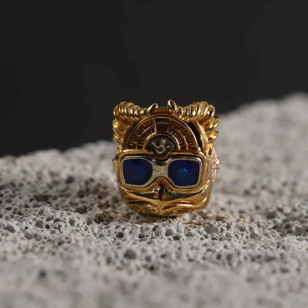 22k金精工配饰蓝色飞行员