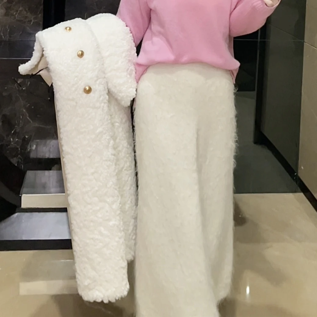 亚町家原创半裙2863气质显瘦轻奢时尚反季拼接百搭重工