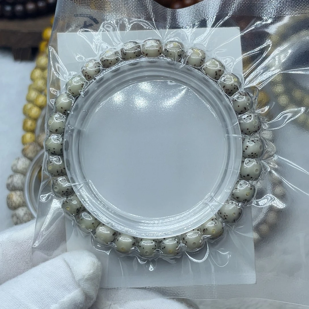 星月菩提手串原生态石玉8✖️7月朗星稀