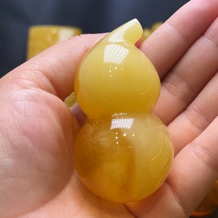 琥珀裸石未镶嵌琥珀蜜蜡