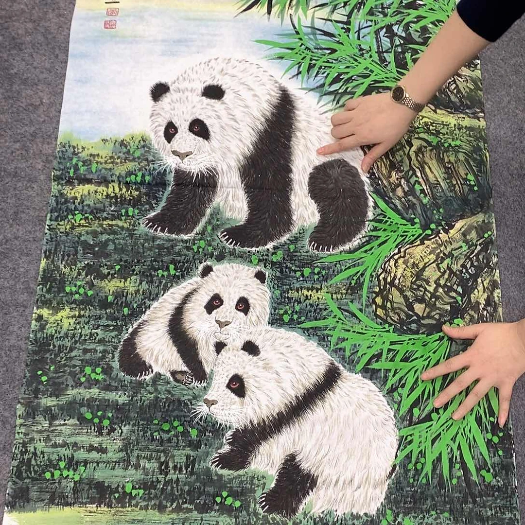 国画国画手绘作品