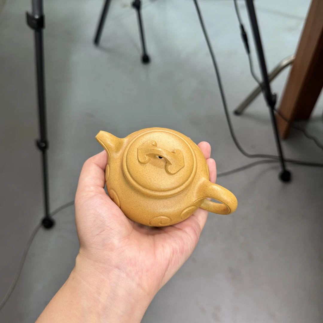 仿古如意 40目手工泥老宕口黄金段 半手工 180cc