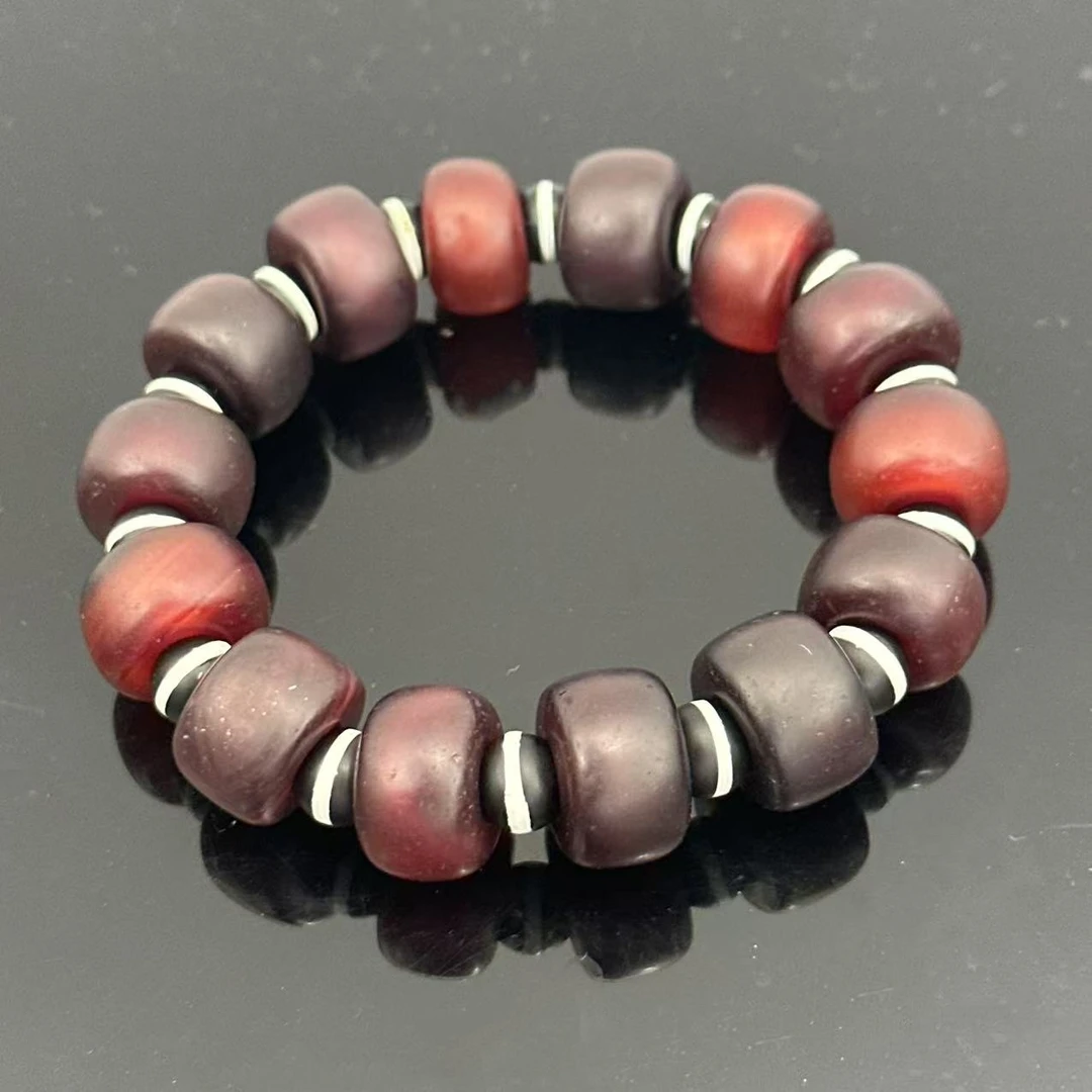 珍藏藏式xlz玛瑙手串SS级