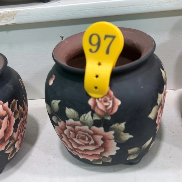 花盆紫砂水晶花盆97