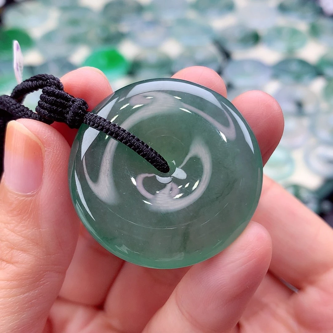 颈饰未镶嵌翡翠编号67-尺寸33/6.8