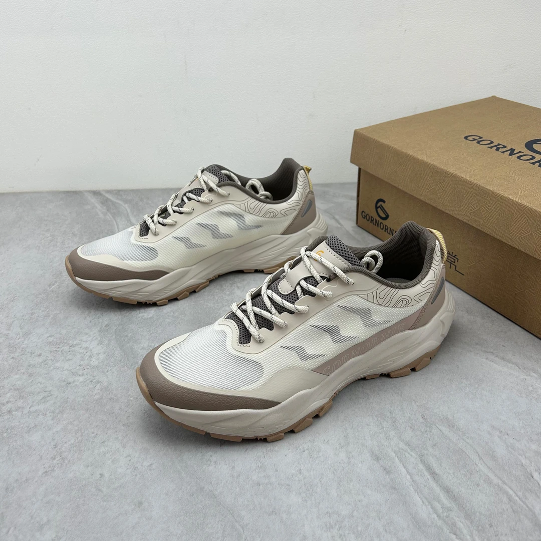 冰爽一夏~高端网面透气系带防滑耐磨户外男女通用登山徒步鞋夏季