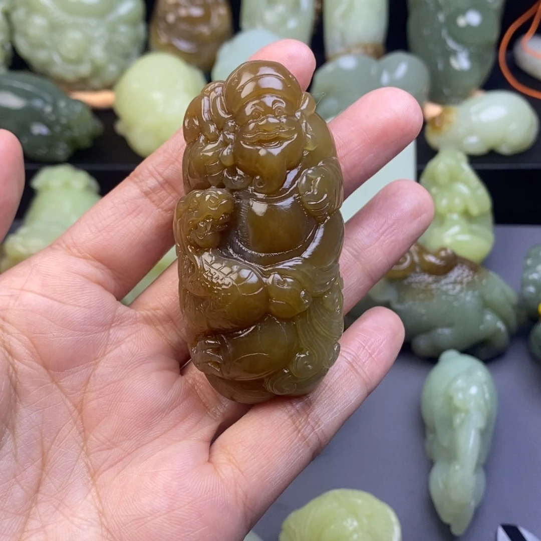 和田玉把件未镶嵌琦*