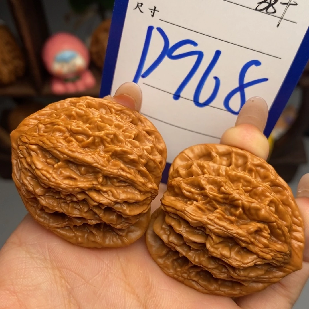 吊坠文玩核桃麦虎38