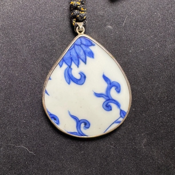 1343-2青花瓷片挂饰特惠