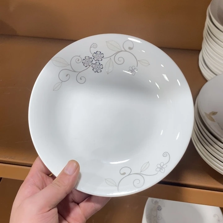 摆件陶76号6个装7英寸雅诚德汤盘