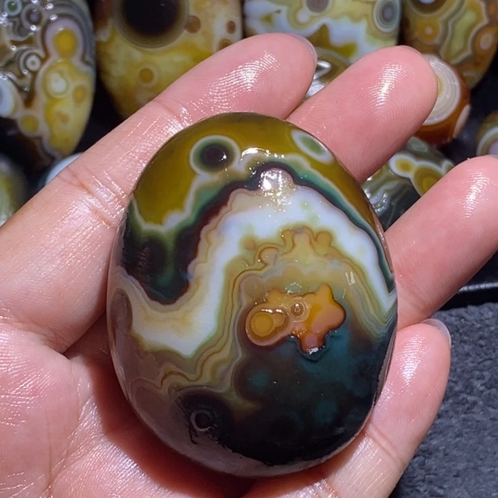 我***吖玛瑙/玉髓未镶嵌吊坠(不含链)