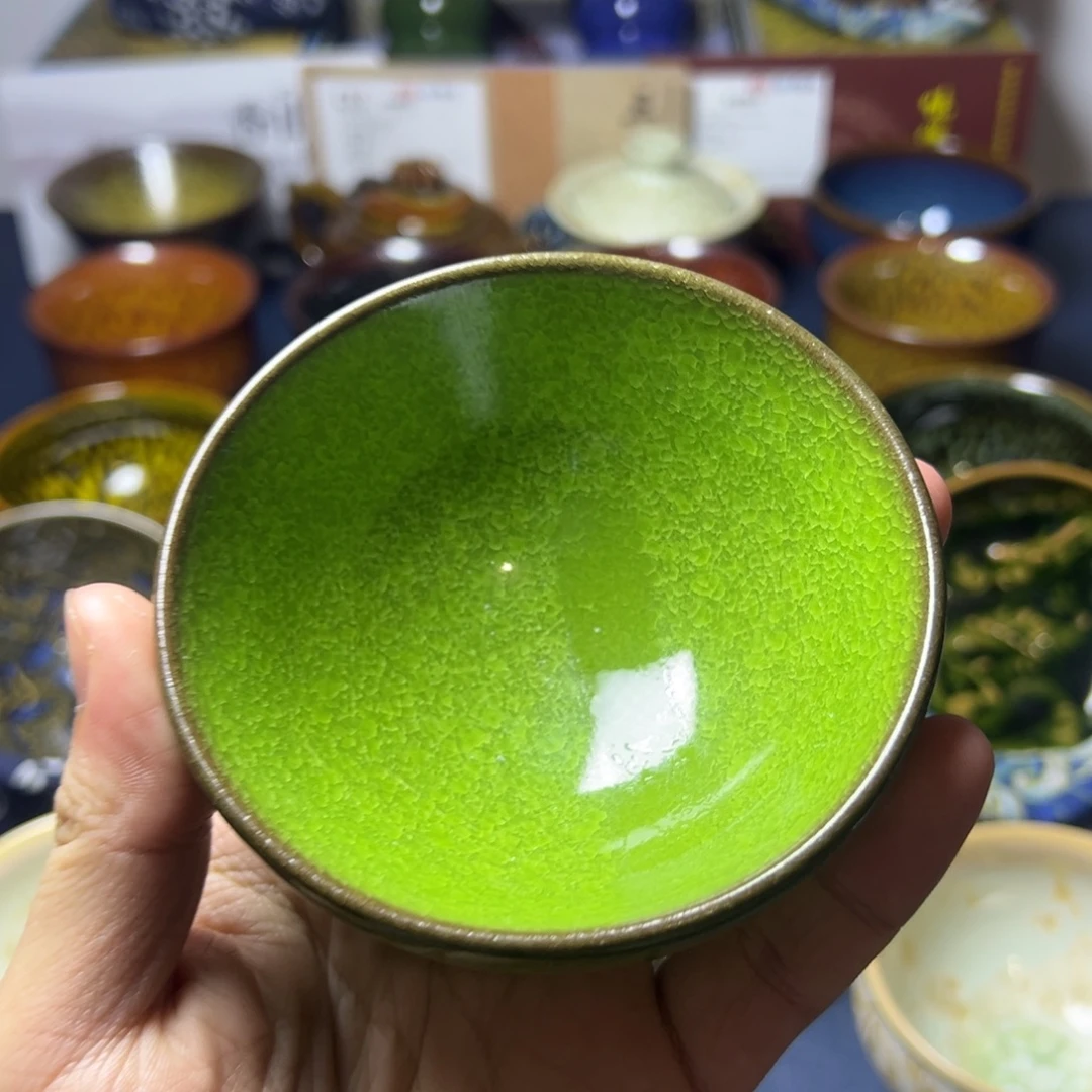 茶盏建阳建盏喝茶主人杯